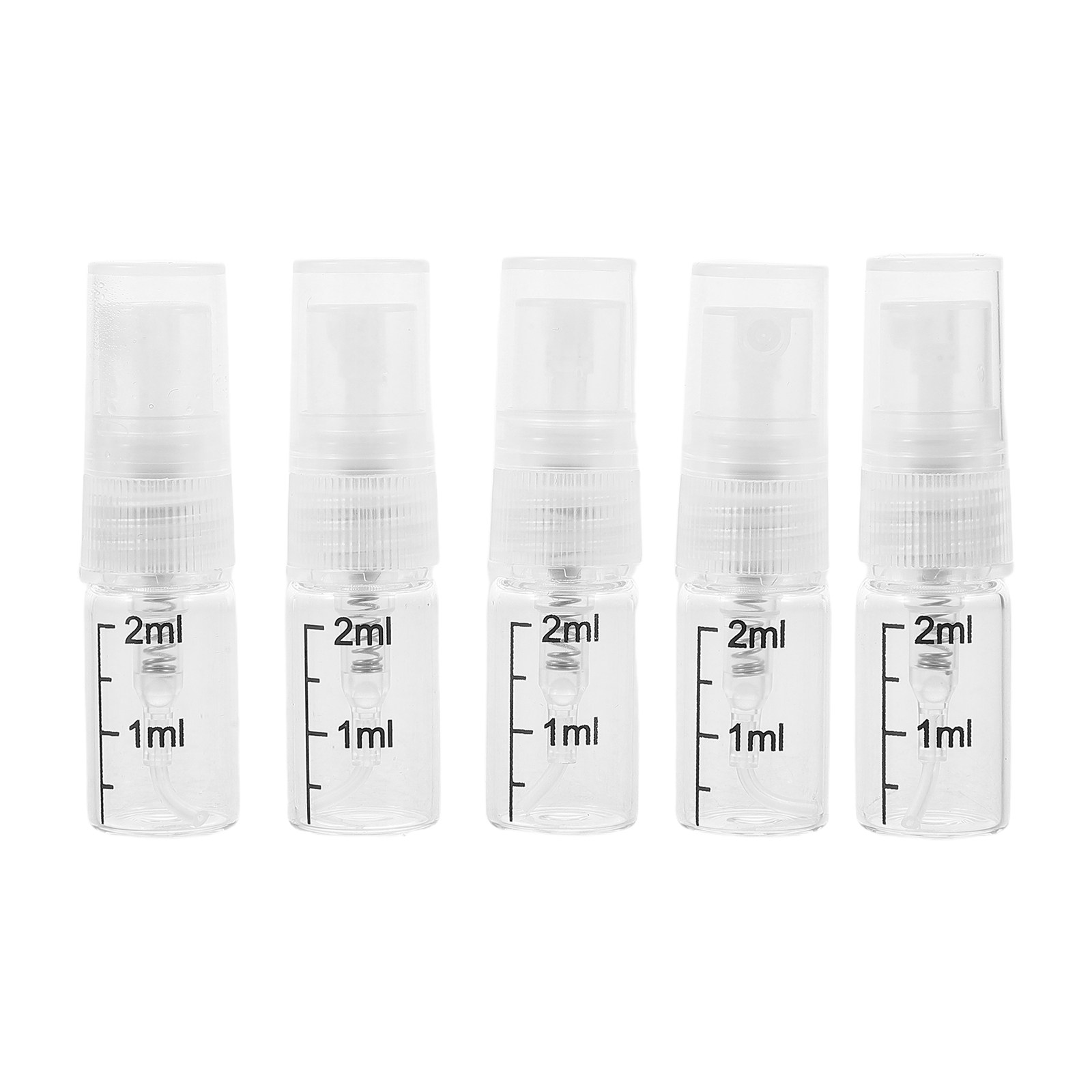 Misting Bottle Fine - 5 szt. Przezroczysta szklana przenośna butelka