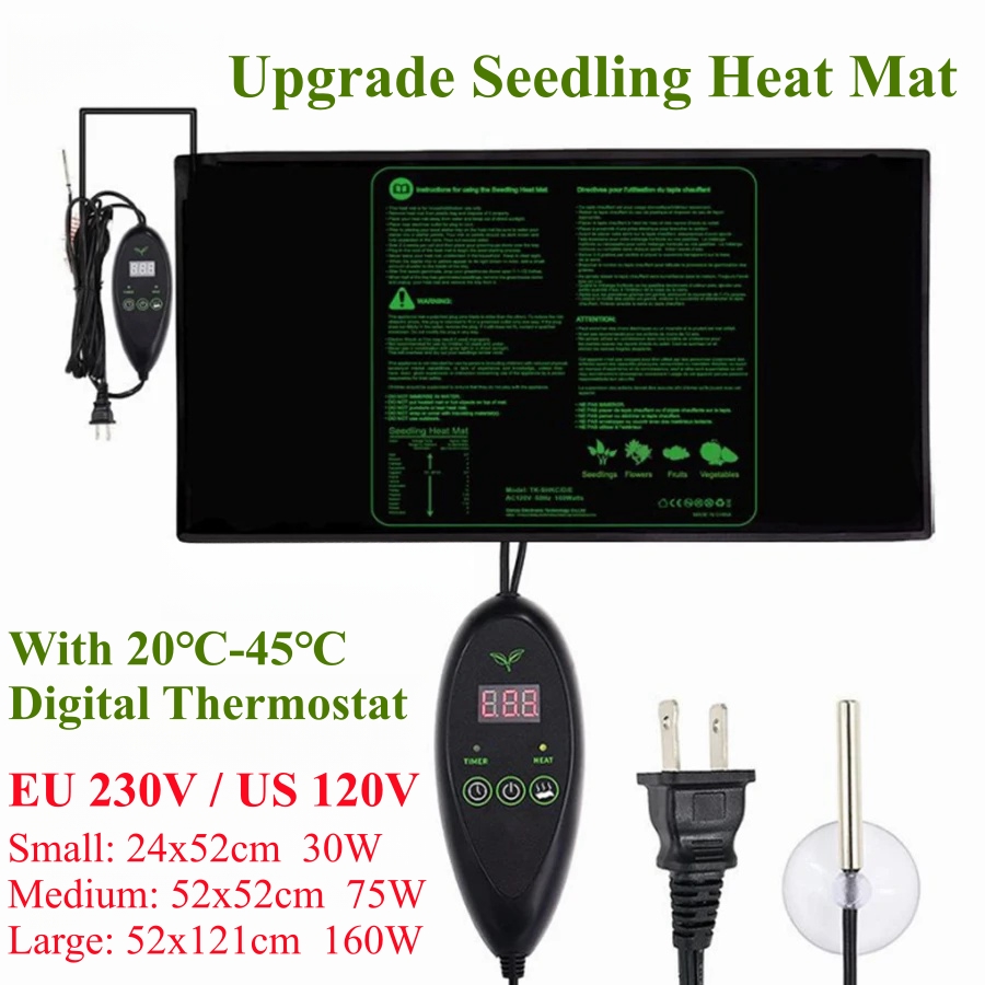 3-rozmiarowa ulepszona mata gr – Heat Mat Seedling recenzja i cena