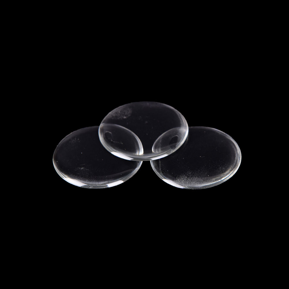 100 sztuk/arkusz 25mm okrągły  – Plastic Dome Clear recenzja i cena