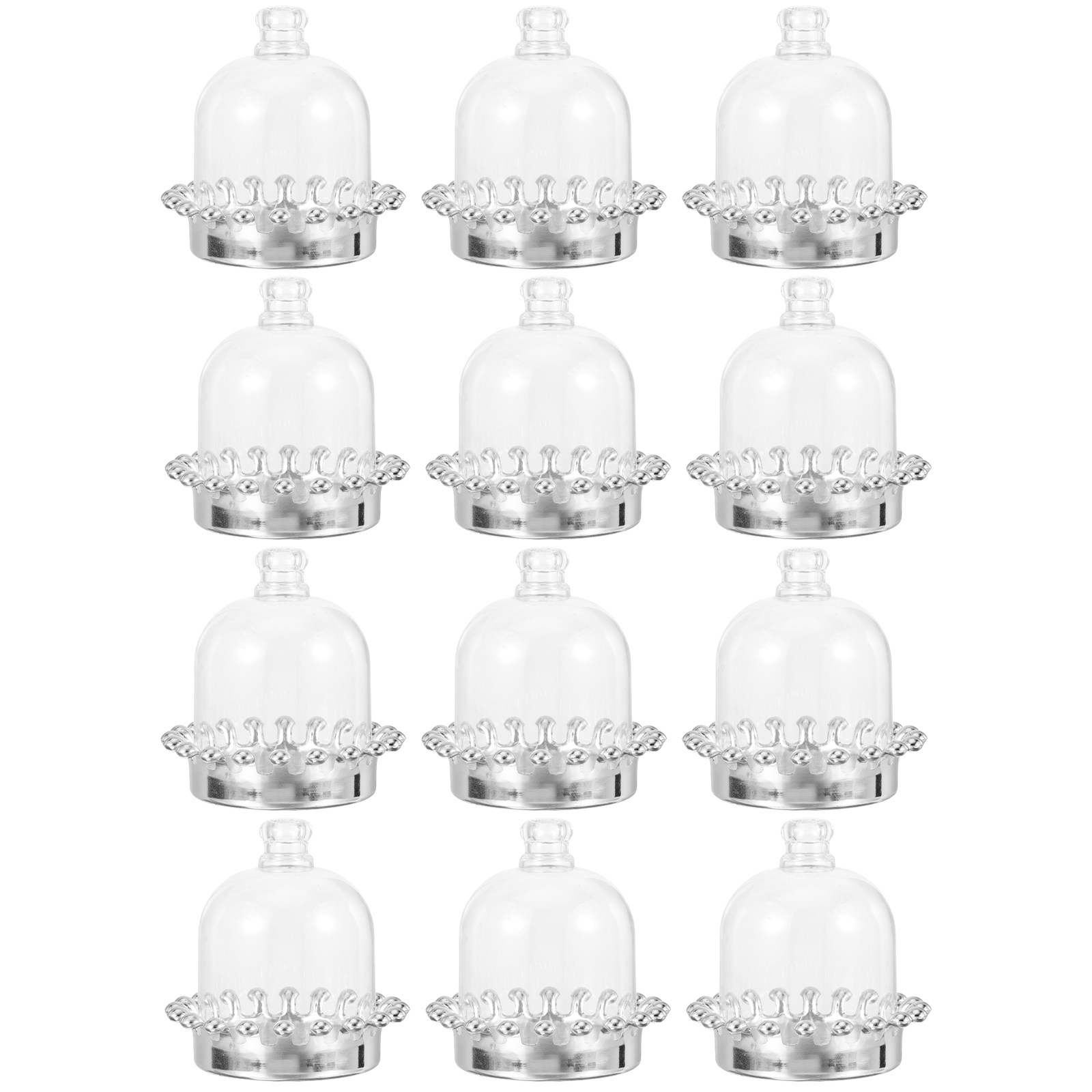12 szt. Pokrywek na ciasta z k – Plastic Dome Clear recenzja i cena