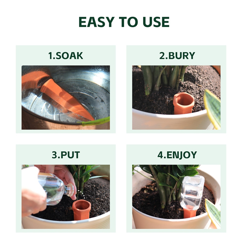 Igły do podlewania z terakoty, – Self Watering Insert recenzja i cena