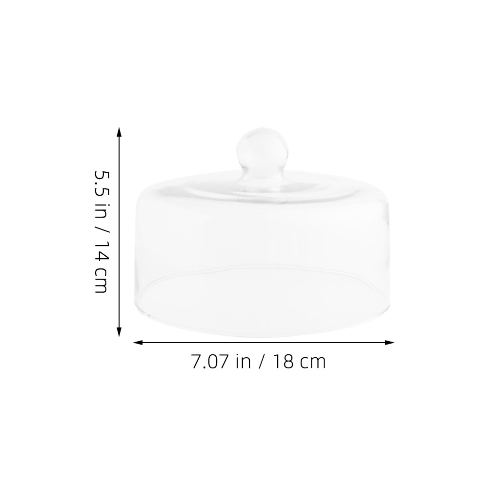 Przezroczysta szklana pokrywa  – Plastic Dome Clear recenzja i cena
