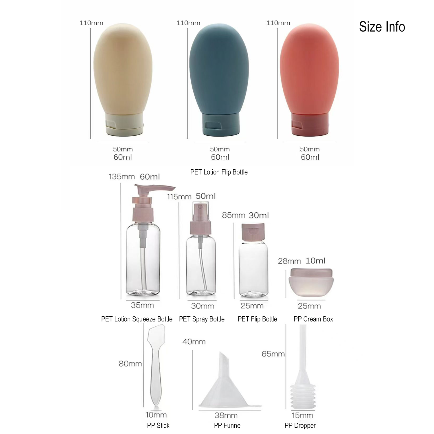 11-częściowy zestaw szczelnych – Misting Bottle Fine recenzja i cena